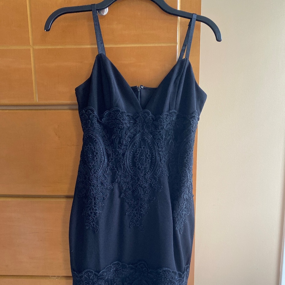 Black party dress